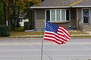 american flag rules for display